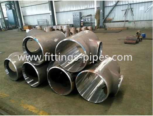 Q235a 14" Sch60 Carbon Steel Fittings Equal Diameter Tee Reducing Tee
