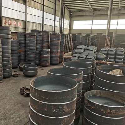Welded Astm A335 Wp91 Steel Tube End Caps 8" Std Wall Thickness
