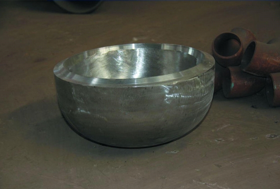 ASTM A234 WPB End Cap Pipe Fitting , Forged Steel Pipe Caps Welded