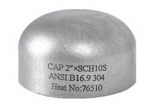 4 Inch Steel Pipe End Cap Alloy Material Sch40 Astm A234 Wpb