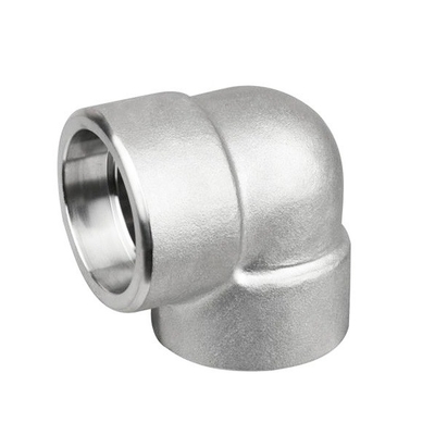 Street Elbow Forged Carbon Steel Pipe Fittings UNS N00825 INCOLOY 825 Material