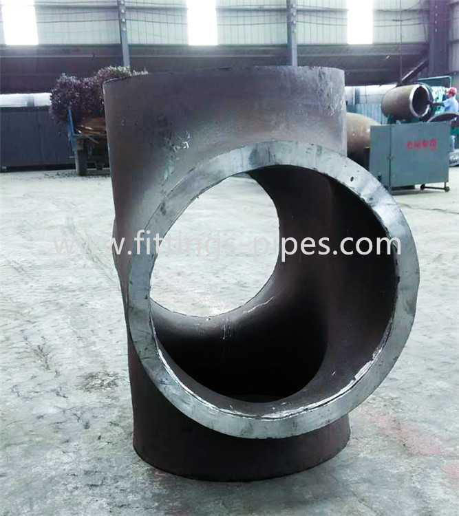 Q235a 14" Sch60 Carbon Steel Fittings Equal Diameter Tee Reducing Tee