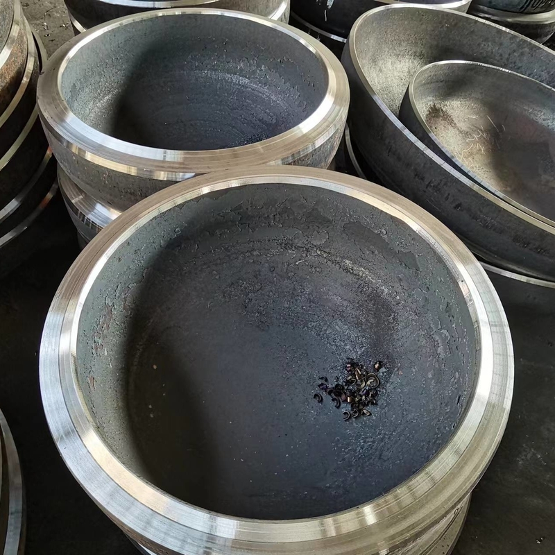 Welded Astm A335 Wp91 Steel Tube End Caps 8" Std Wall Thickness