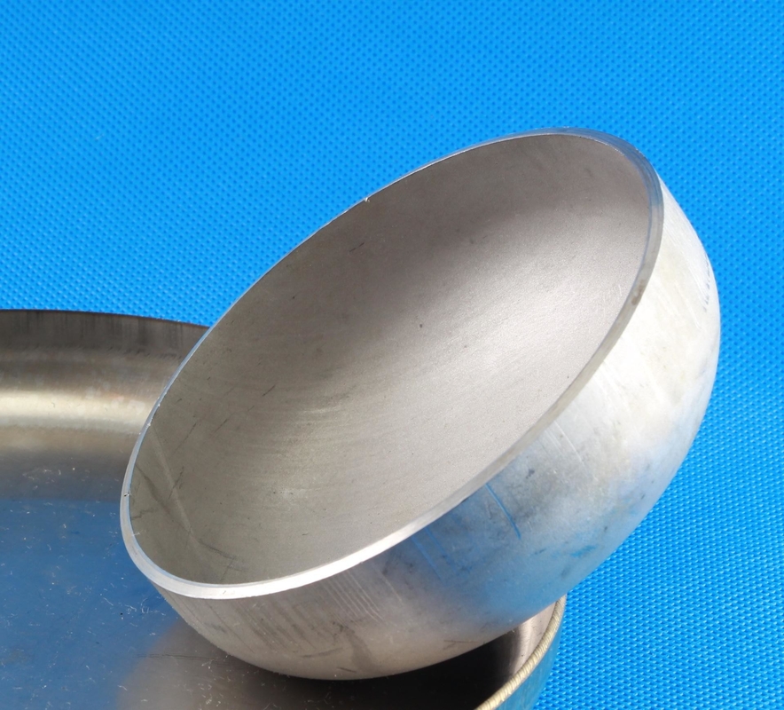 ASTM A234 WPB End Cap Pipe Fitting , Forged Steel Pipe Caps Welded