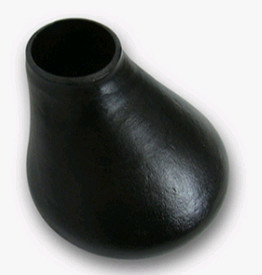 A234 Wpb Steel Pipe Reducer , Black Painting Eccentric Butt Weld Reducer