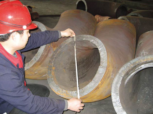 Galvanizado acabamento liga de aço Cotovelo 45 graus 90 graus
